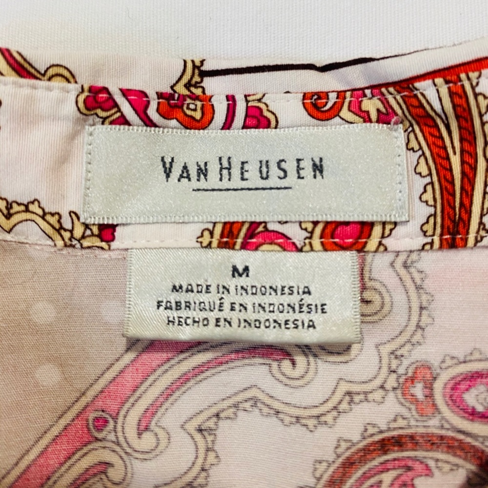 2/$36 Vintage Van Heusen Blouse - Picture 4 of 5